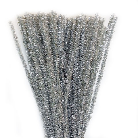 CS Glitter 6mm Silver 100p (image for) CS Glitter 6mm Silver 100p