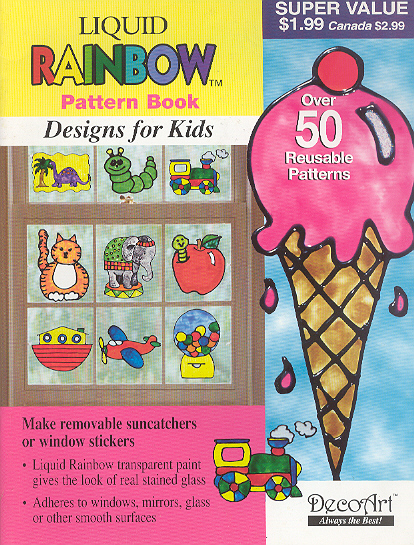 Liquid Rainbow Pattern Book: Designs for Kids (image for) Liquid Rainbow Pattern Book: Designs for Kids