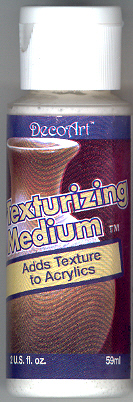 (image for) DecoArt Texturizing Medium 2oz