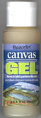 DecoArt Canvas Gel 2oz