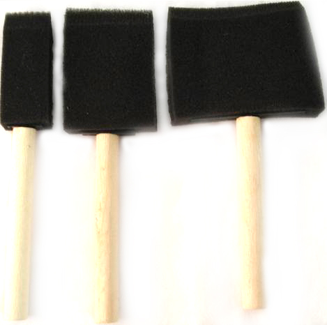 (image for) Foam Craft Brushes