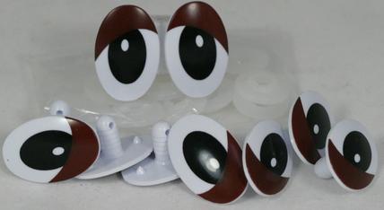 Comic Eyes, 27 x 18mm - Click Image to Close