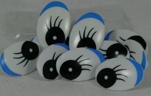 Comic Eyes, 27 x 18mm - Click Image to Close