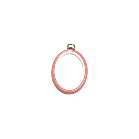 Flexi Hoop Oval 2 x 3in Pink 1p - Click Image to Close