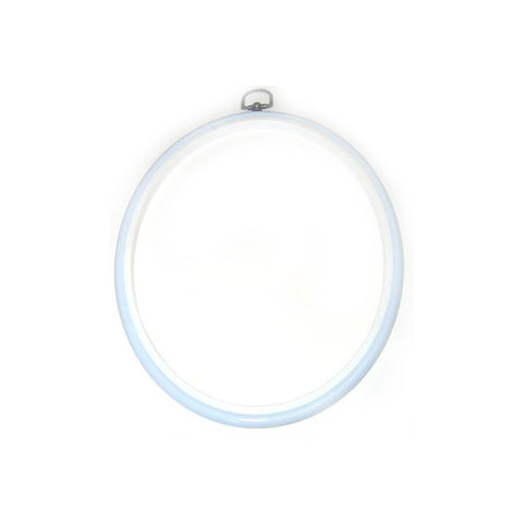 Flexi Hoop Oval 8 x 10in L Blue 1p - Click Image to Close