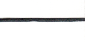 Knitted Elastic 3mm Black (image for) Knitted Elastic 3mm Black
