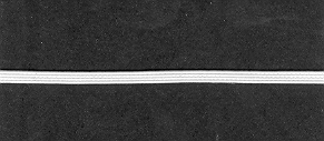Knitted Elastic 3mm White (image for) Knitted Elastic 3mm White