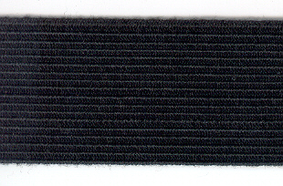 Braided Elastic 40mm Black - Click Image to Close