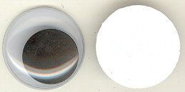 30mm Joggle Eye Stick On 100p - Click Image to Close