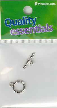 Toggle Clasp Nickel 100p - Click Image to Close