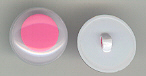 (image for) 15mm Joggle Eye Sew On; Pink Pupil