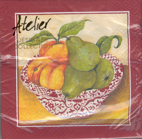 DecoArt Decor Napkin Fruit Bowl (image for) DecoArt Decor Napkin Fruit Bowl
