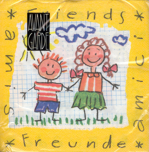 DecoArt Decor Napkin Friends (image for) DecoArt Decor Napkin Friends