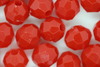 8mm Facet Op Red 250g (image for) 8mm Facet Op Red 250g