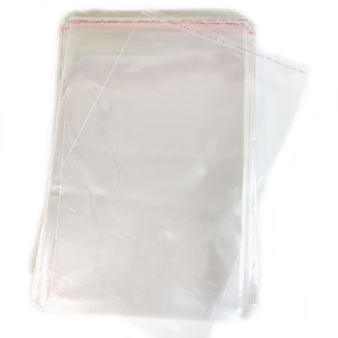 (image for) Cello Bag Adhesive 165x230mm (6.5x9)" 500p