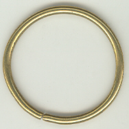 38mm Ring Brass Plated, 100 piece. - Click Image to Close