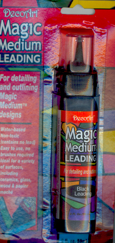 DecoArt Magic Medium Black Leading 2oz