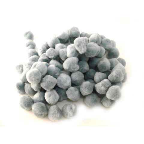 (image for) PomPoms 20mm; Grey