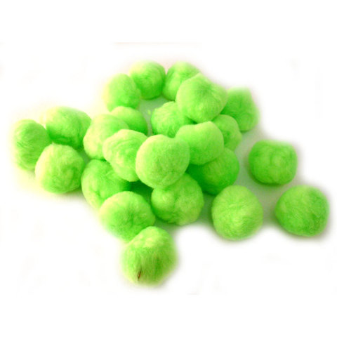 (image for) PomPoms 38mm; N-Green