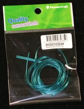 Ribbon DS Satin 3mm, Teal - Click Image to Close