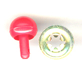 15mm Red Ball Nose - Click Image to Close