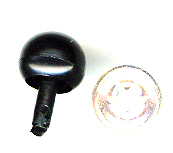 18mm Black Ball Nose - Click Image to Close
