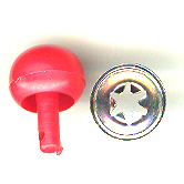 18mm Red Ball Nose - Click Image to Close