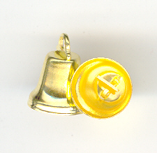 Gold True Bell 11 mm 20 piece bag