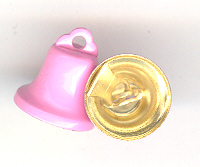Pink True Bell 11 mm 20 piece bag