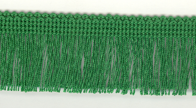 25mm Cut Fringe Emerald (image for) 25mm Cut Fringe Emerald