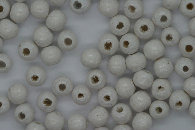 (image for) 4mm W-Beads White