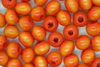6mm W-Beads Orange