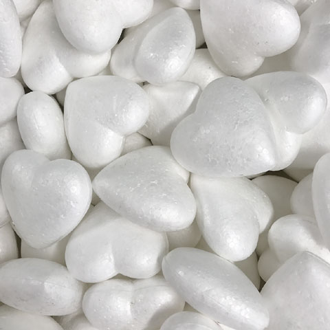 (image for)  Foam Hearts 