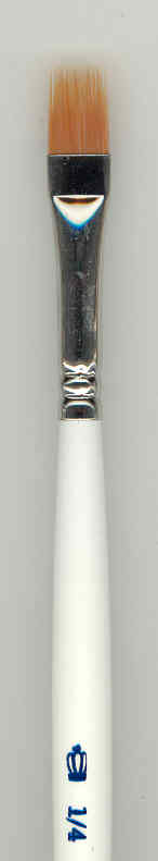 (image for) Golden Taklon Comb Brush ¼