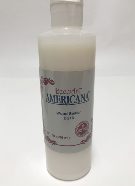 (image for) DecoArt Wood Sealer 8oz